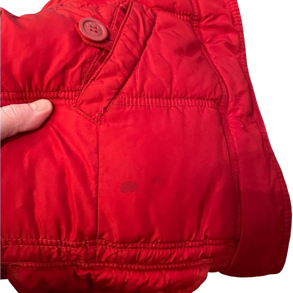 H&M Vibrant Red Kids Puffer Coat